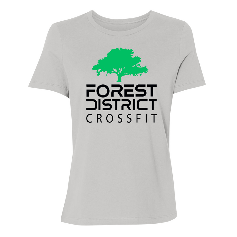 Womens Small Solid Athletic Grey Style_T-Shirt