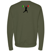 Mens Medium Army Style_Sweatshirt