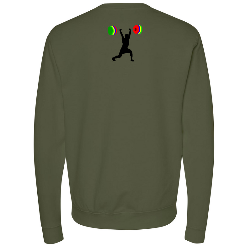 Mens Medium Army Style_Sweatshirt