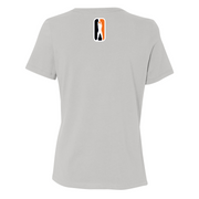 Womens Medium Solid Athletic Grey Style_T-Shirt