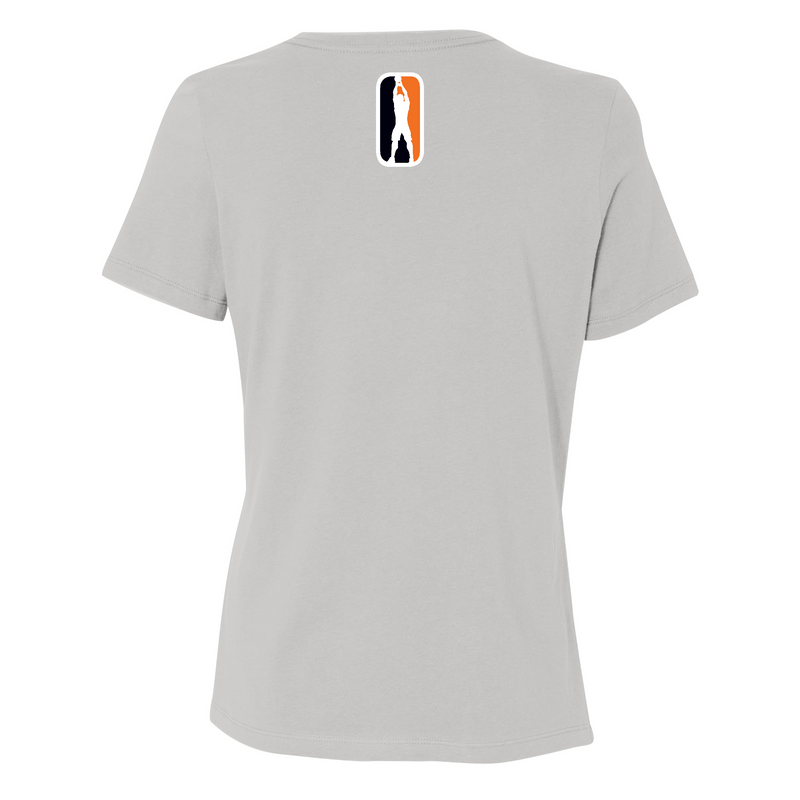 Womens Medium Solid Athletic Grey Style_T-Shirt