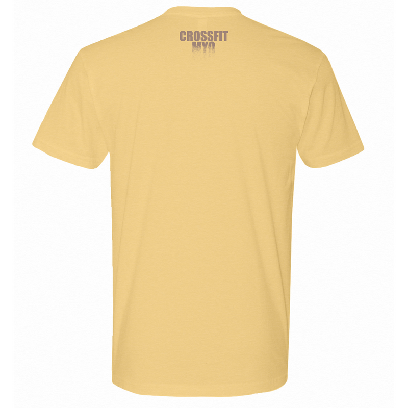 Mens Medium Banana Cream Style_T-Shirt