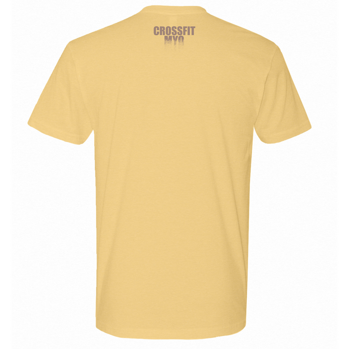 Mens Medium Banana Cream Style_T-Shirt
