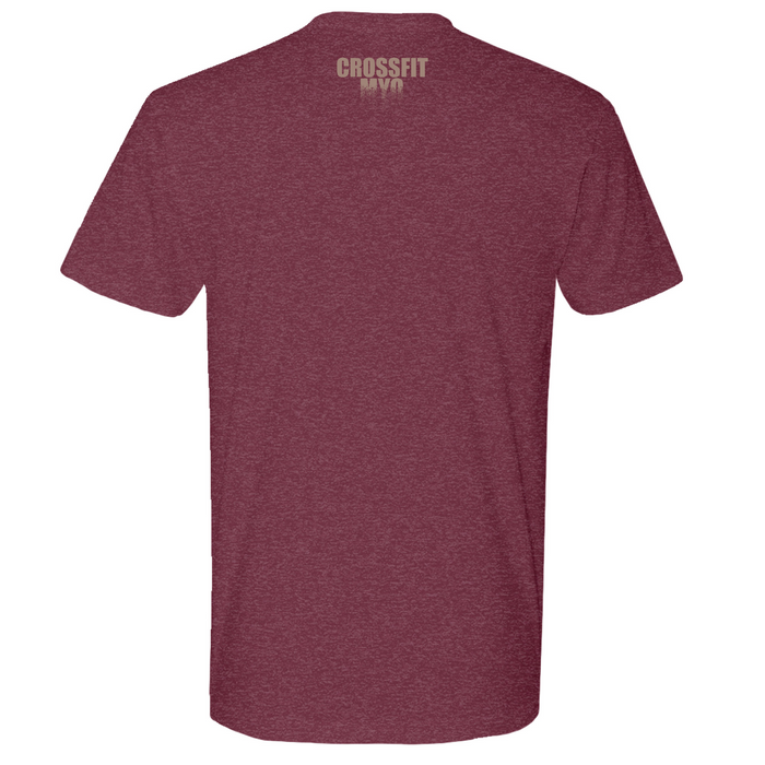 Mens Medium Heather Maroon Style_T-Shirt