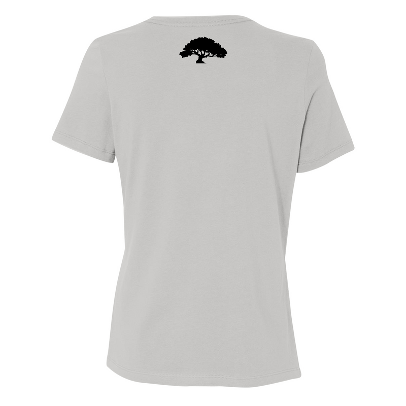 Womens Medium Solid Athletic Grey Style_T-Shirt