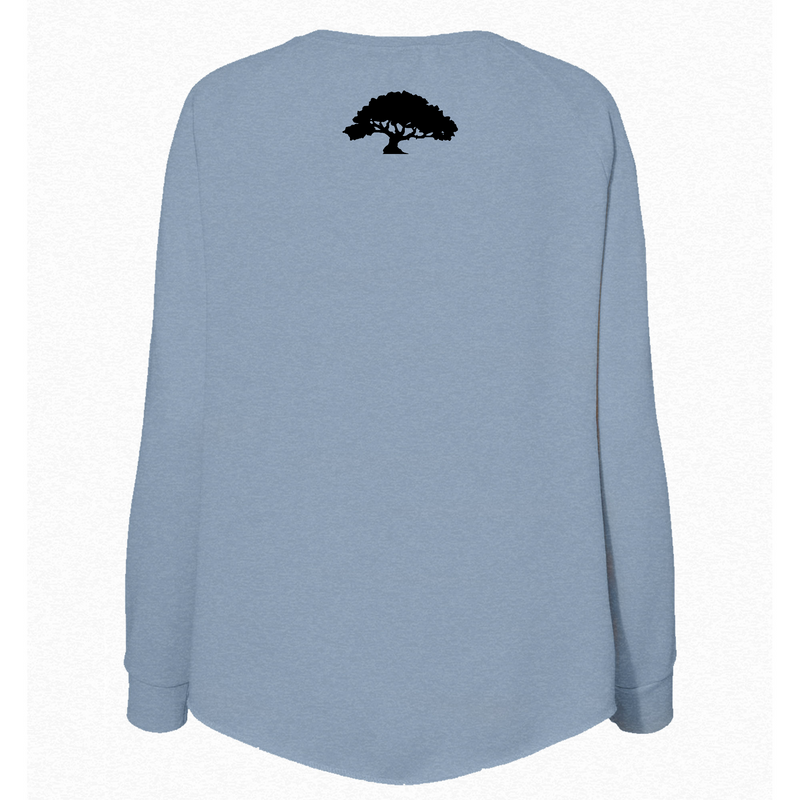 Womens Medium Misty Blue Style_Sweatshirt