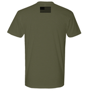 Mens Medium Military Green Style_T-Shirt