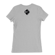 Womens Medium Solid Athletic Grey Style_T-Shirt