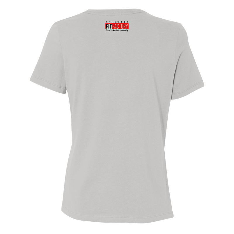 Womens Medium Solid Athletic Grey Style_T-Shirt