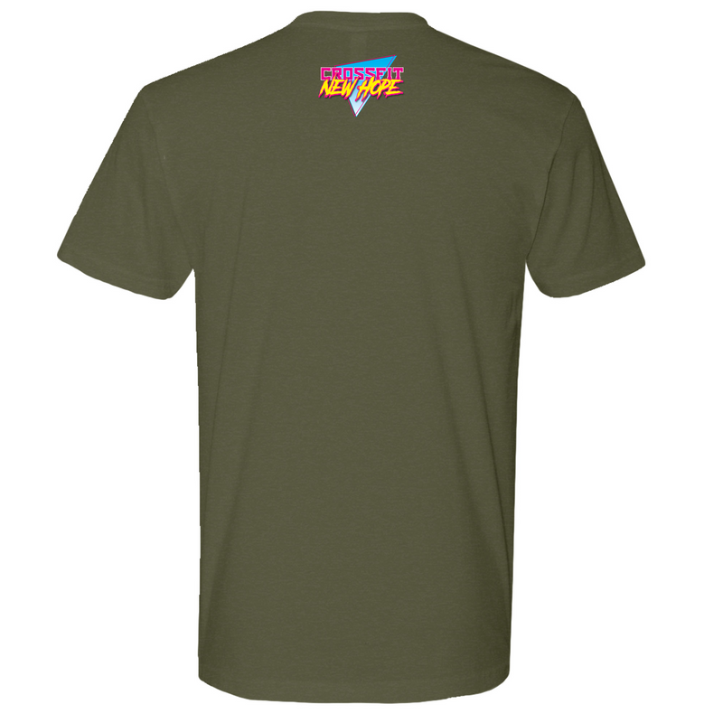 Mens Medium Military Green Style_T-Shirt