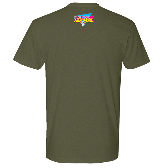 Mens Medium Military Green Style_T-Shirt