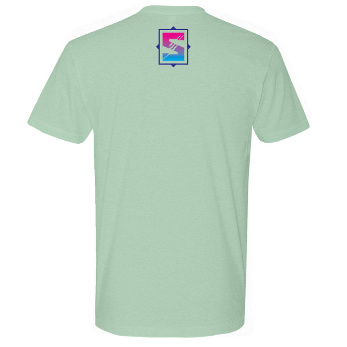 Mens Medium Green Style_T-Shirt