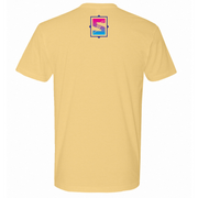Mens Medium Banana Cream Style_T-Shirt