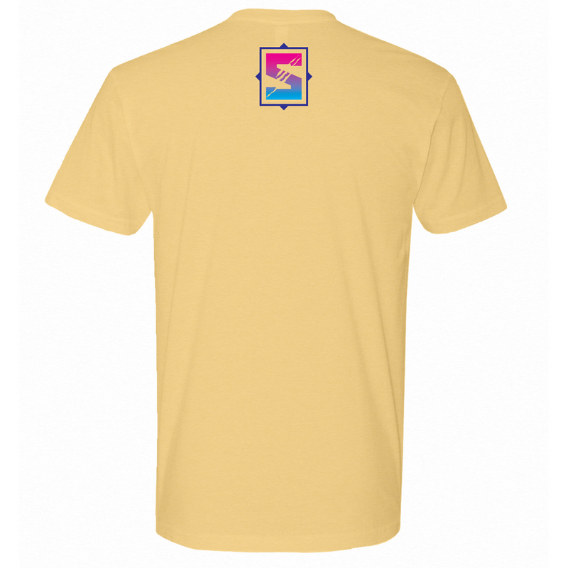 Mens Medium Banana Cream Style_T-Shirt
