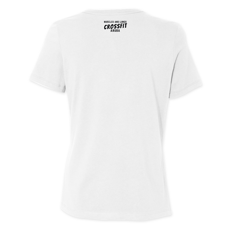 Muscles & Lungs CrossFit Round Womens - T-Shirt