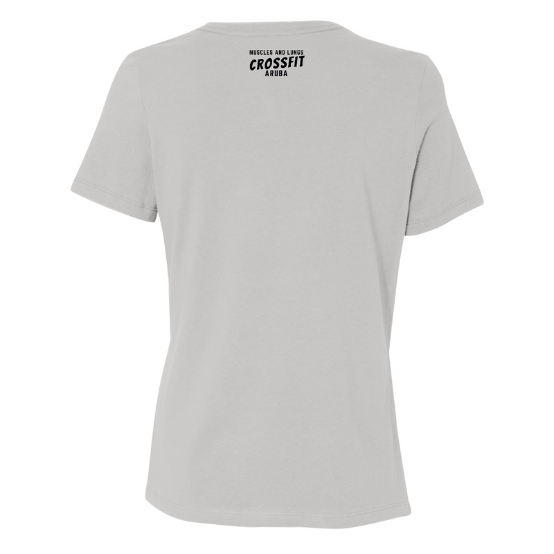 Muscles & Lungs CrossFit Round Womens - T-Shirt