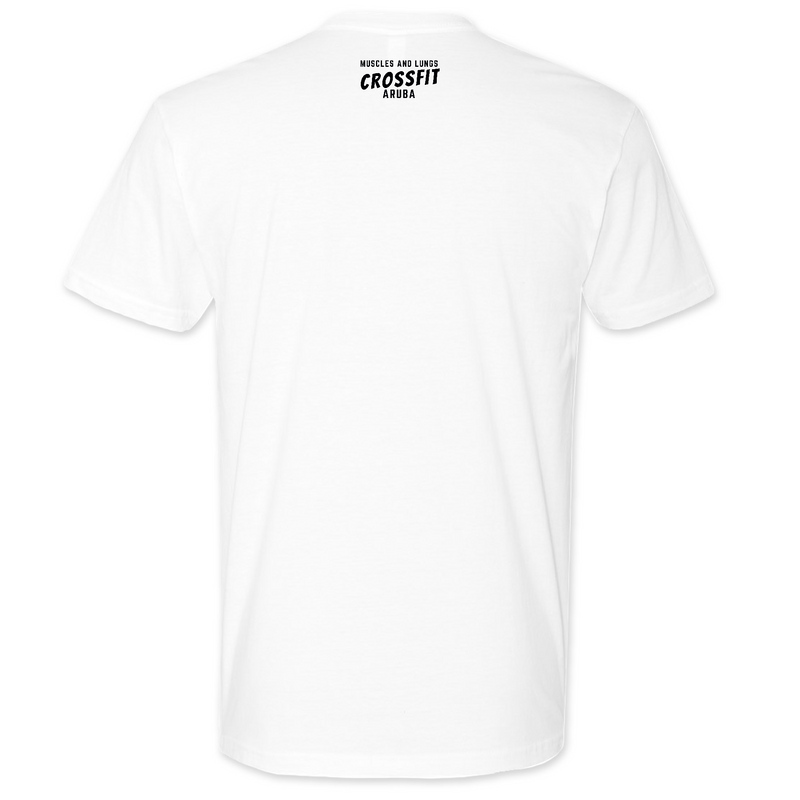 Muscles & Lungs CrossFit Round Mens - T-Shirt