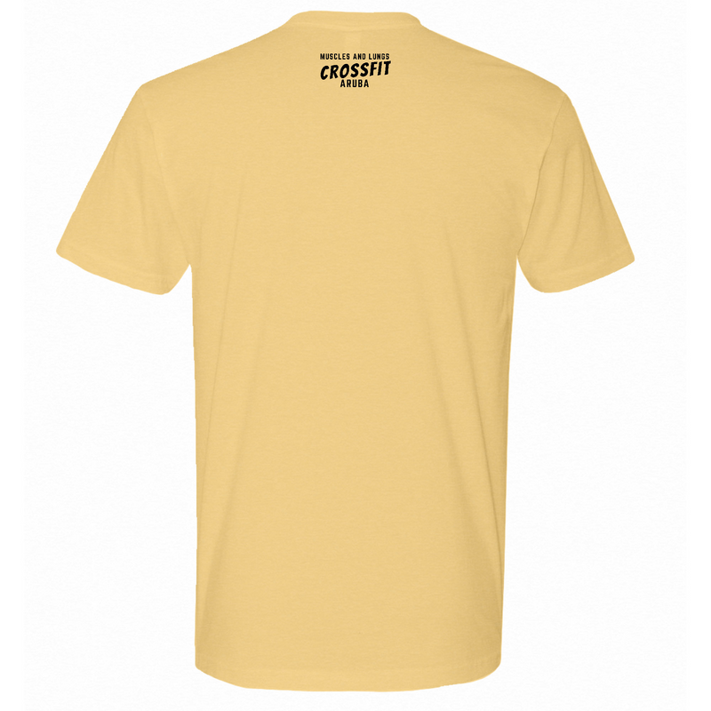 Muscles & Lungs CrossFit Round Mens - T-Shirt