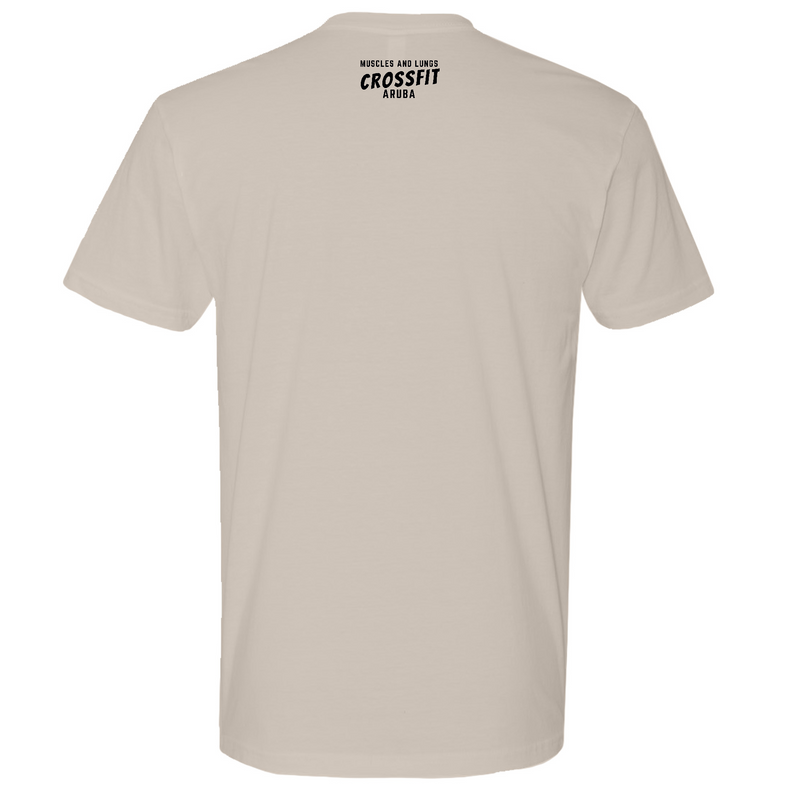 Muscles & Lungs CrossFit Round Mens - T-Shirt