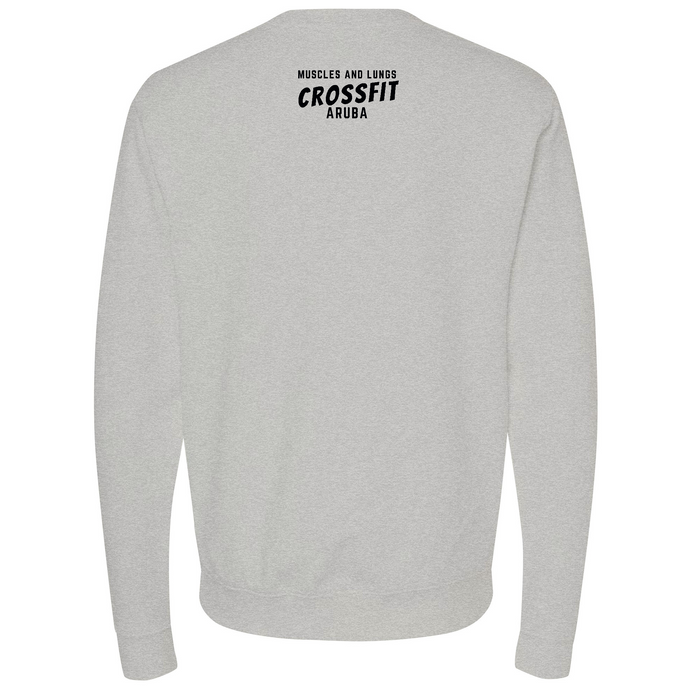 Muscles & Lungs CrossFit Round Mens - Sweatshirt