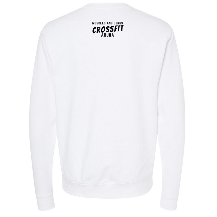 Muscles & Lungs CrossFit Round Mens - Sweatshirt