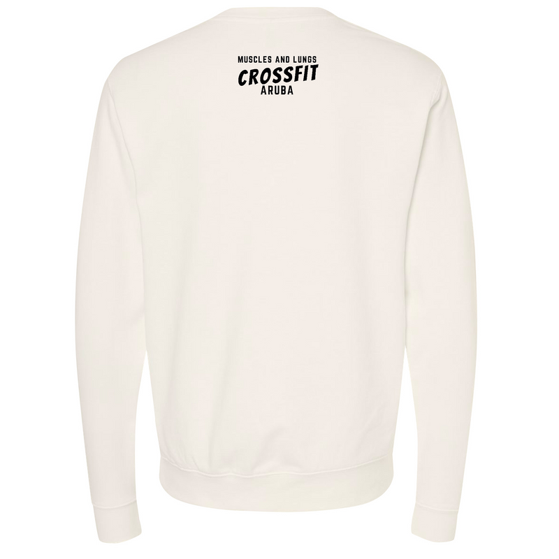 Muscles & Lungs CrossFit Round Mens - Sweatshirt