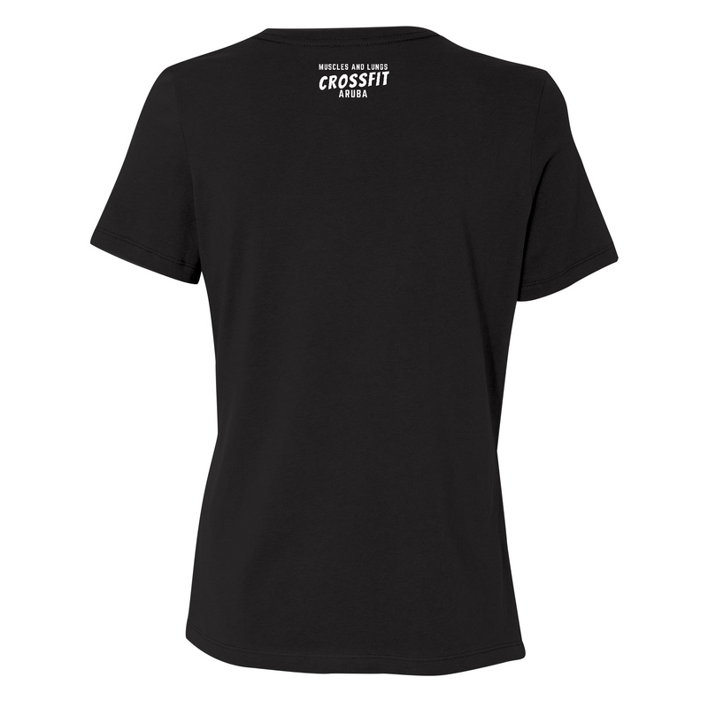 Muscles & Lungs CrossFit Round Womens - T-Shirt