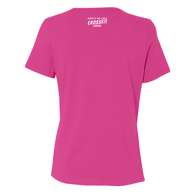 Muscles & Lungs CrossFit Round Womens - T-Shirt