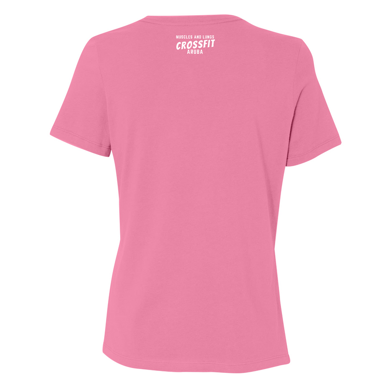 Muscles & Lungs CrossFit Round Womens - T-Shirt