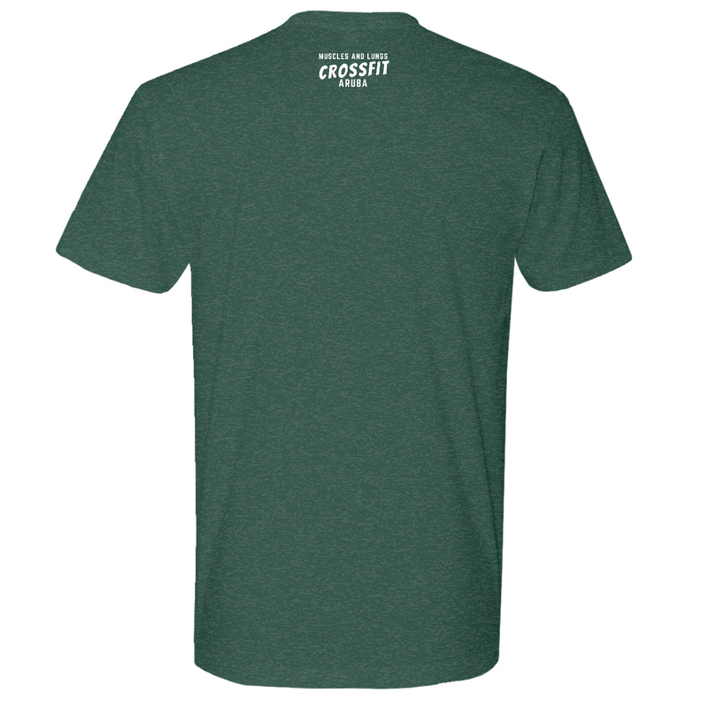 Muscles & Lungs CrossFit Round Mens - T-Shirt