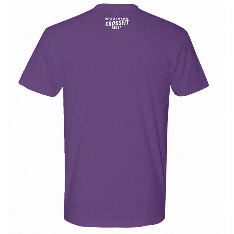 Muscles & Lungs CrossFit Round Mens - T-Shirt