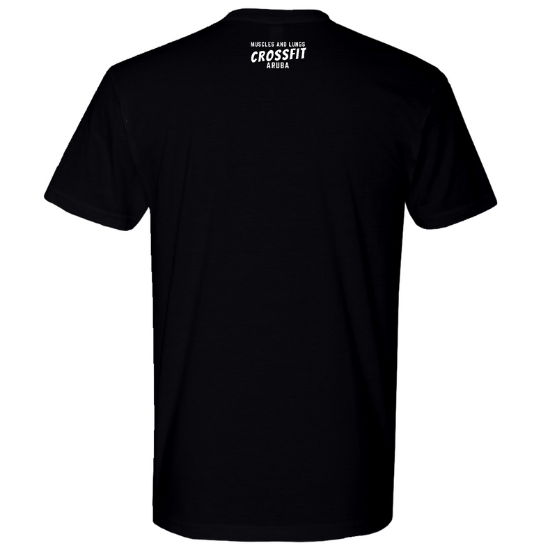 Muscles & Lungs CrossFit Round Mens - T-Shirt