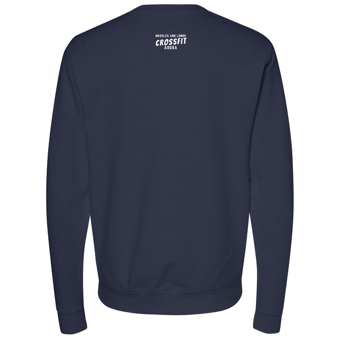 Muscles & Lungs CrossFit Round Mens - Sweatshirt