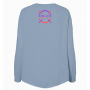Womens Medium Misty Blue Style_Sweatshirt