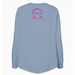 Womens Medium Misty Blue Style_Sweatshirt