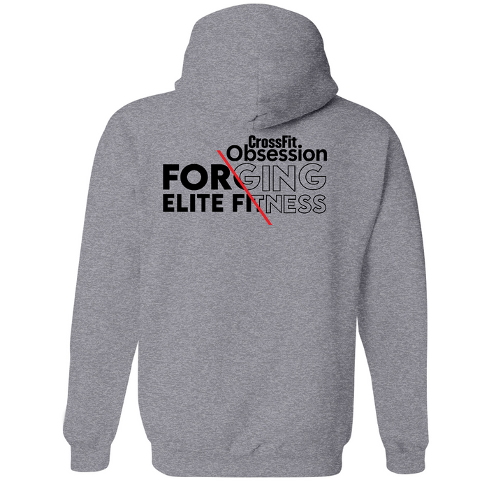 Mens Medium Gunmetal Heather Style_Hoodie