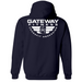 Unisex Medium Navy Style_Zip_Hoodie