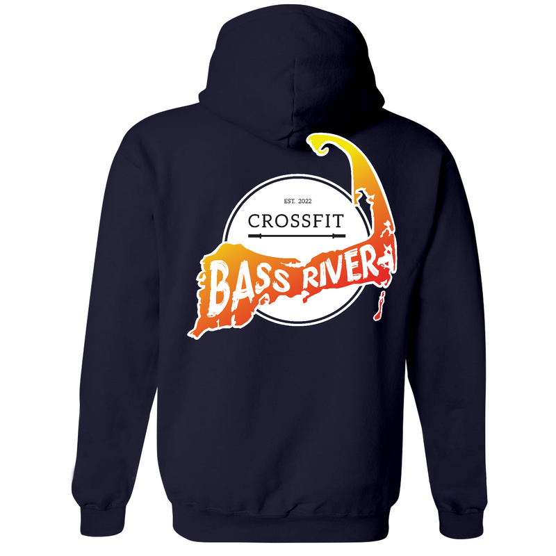 Unisex Medium Navy Style_Zip_Hoodie
