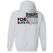 Unisex Medium Grey Heather Style_Zip_Hoodie