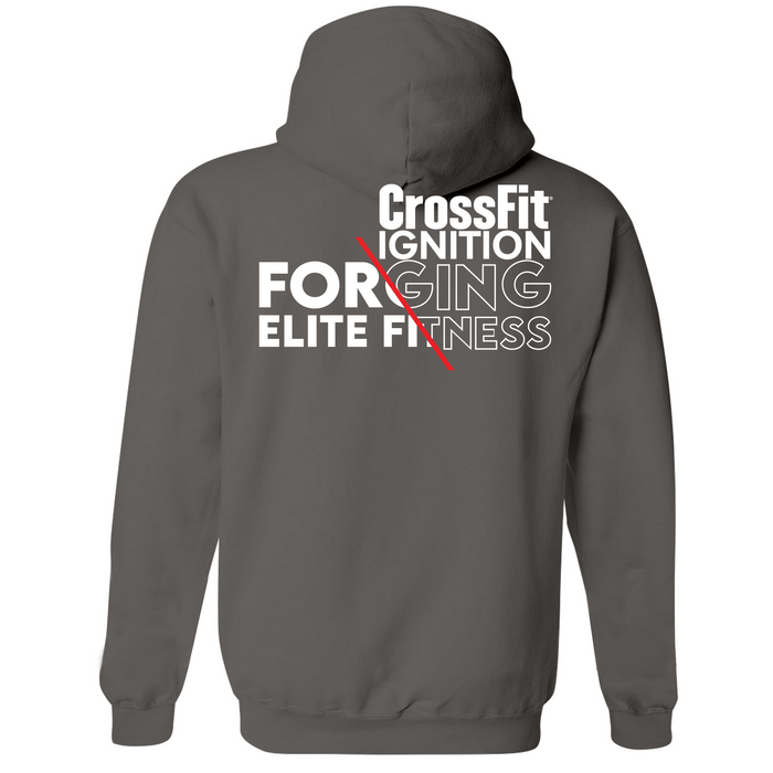 Unisex Medium Charcoal Style_Zip_Hoodie