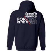 Unisex Medium Navy Style_Zip_Hoodie