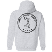 Mens Medium Grey Heather Style_Hoodie