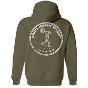 Mens Medium Army Style_Hoodie