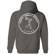 Unisex Medium Charcoal Style_Zip_Hoodie
