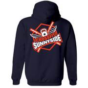 Unisex Medium Navy Style_Zip_Hoodie