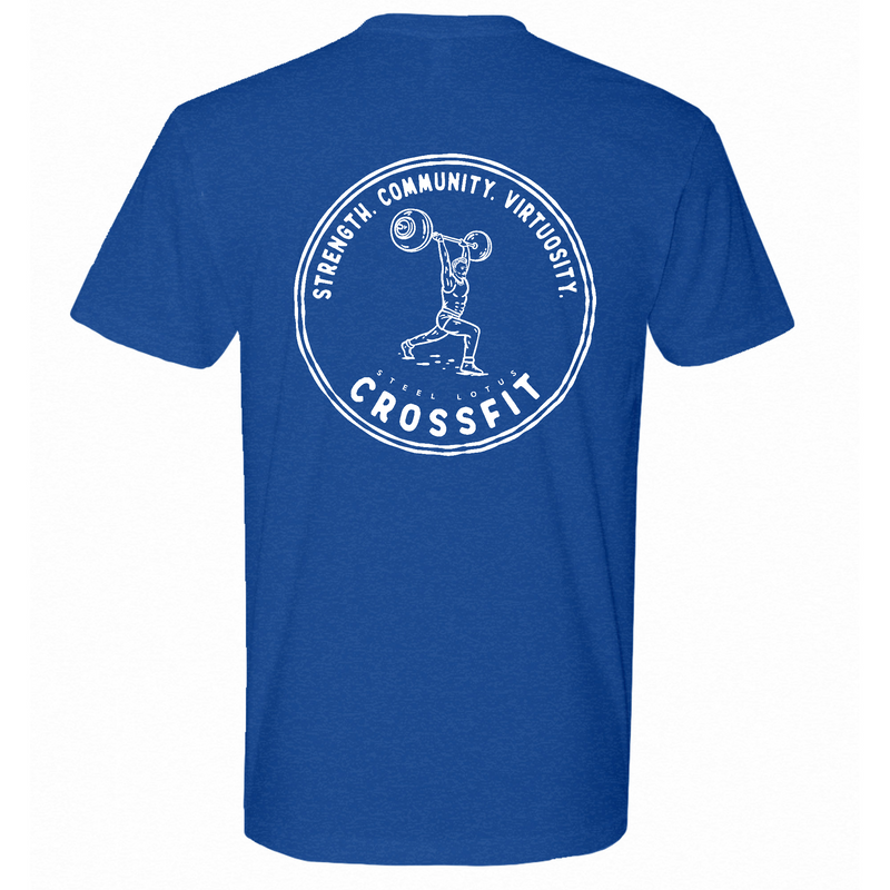 Mens Medium Royal Style_T-Shirt