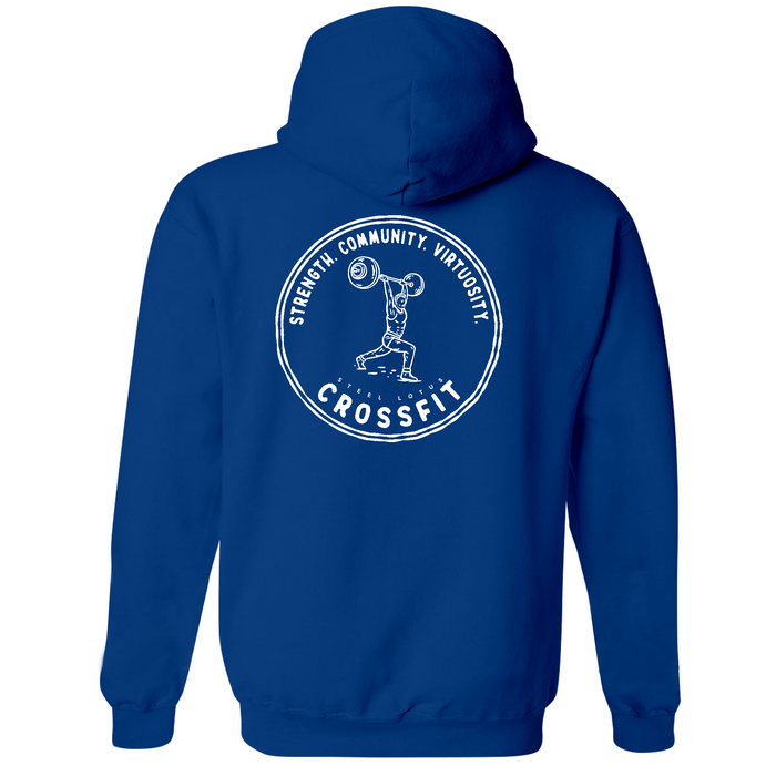 Mens Medium Royal Style_Hoodie