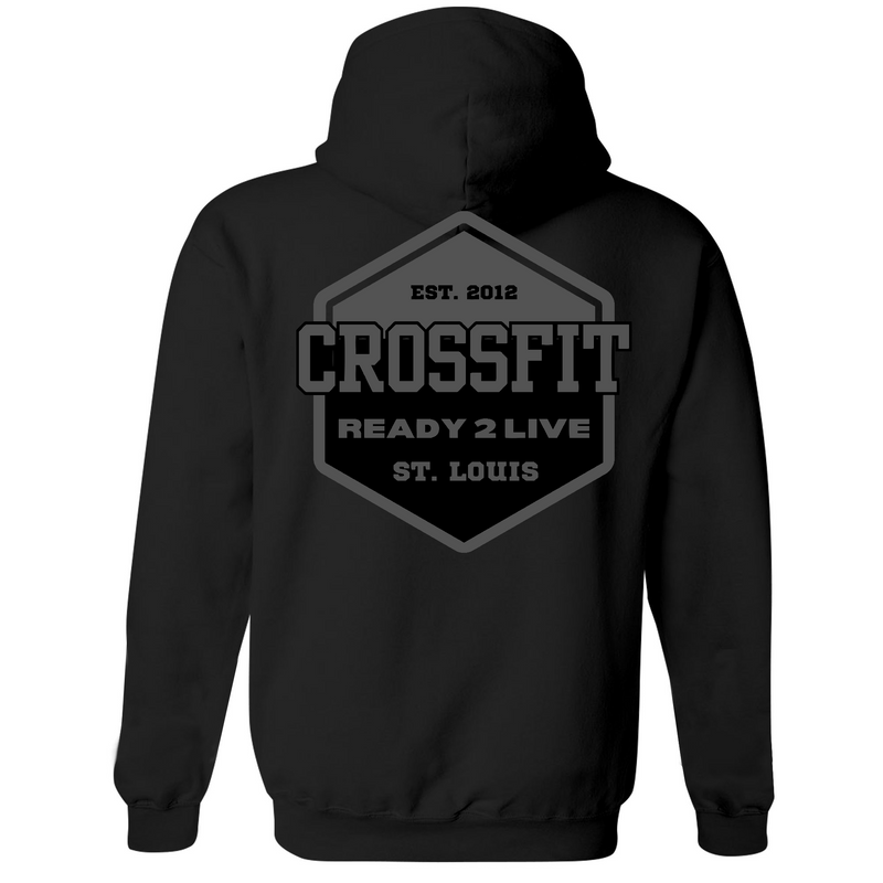 Unisex Medium Black Style_Zip_Hoodie