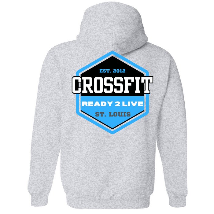 Unisex Medium Grey Heather Style_Zip_Hoodie
