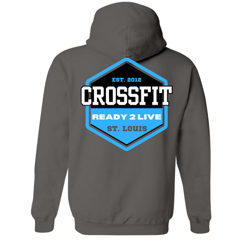 Unisex Medium Charcoal Style_Zip_Hoodie